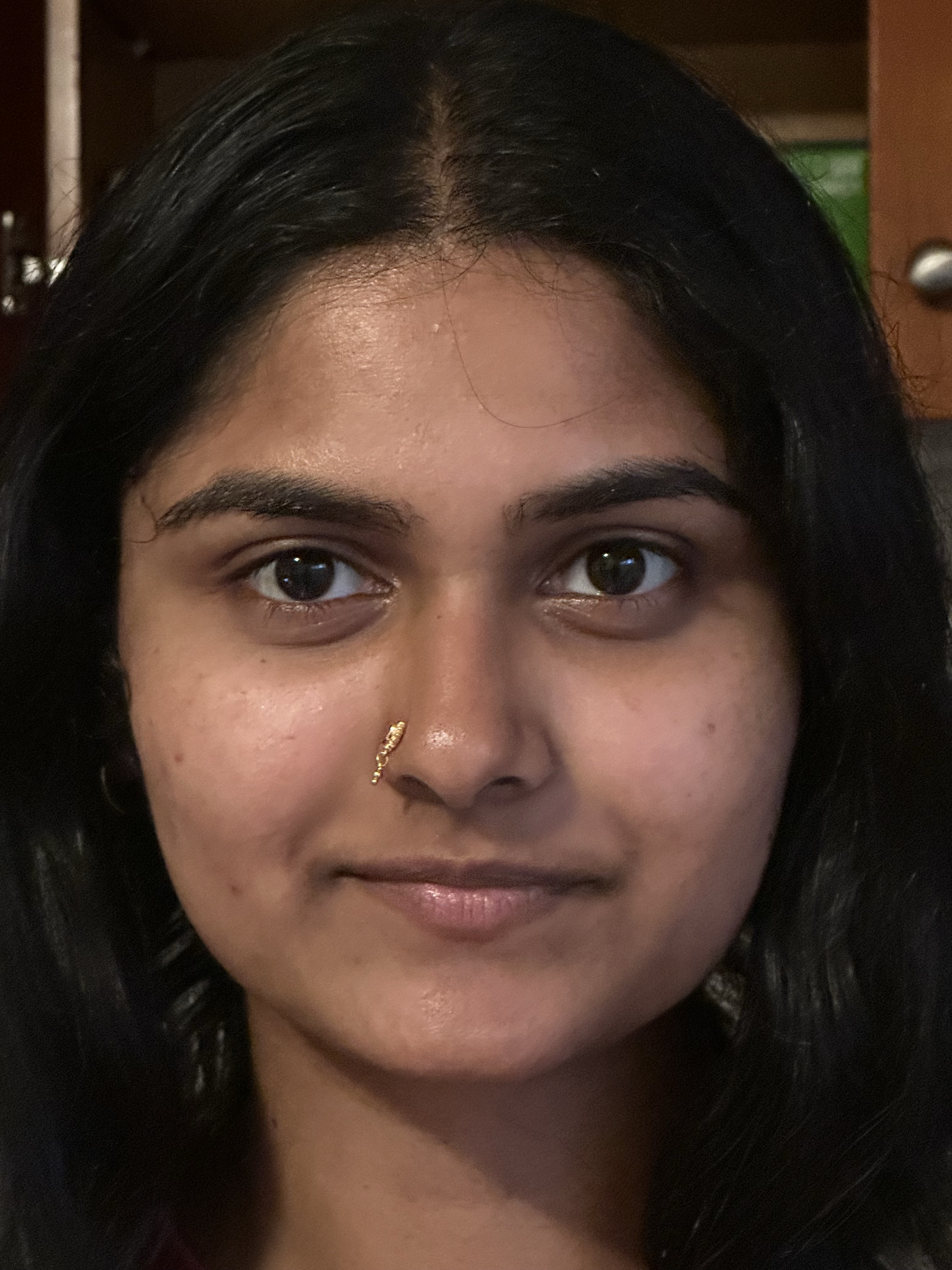 Portrait taken from farther away with zoom