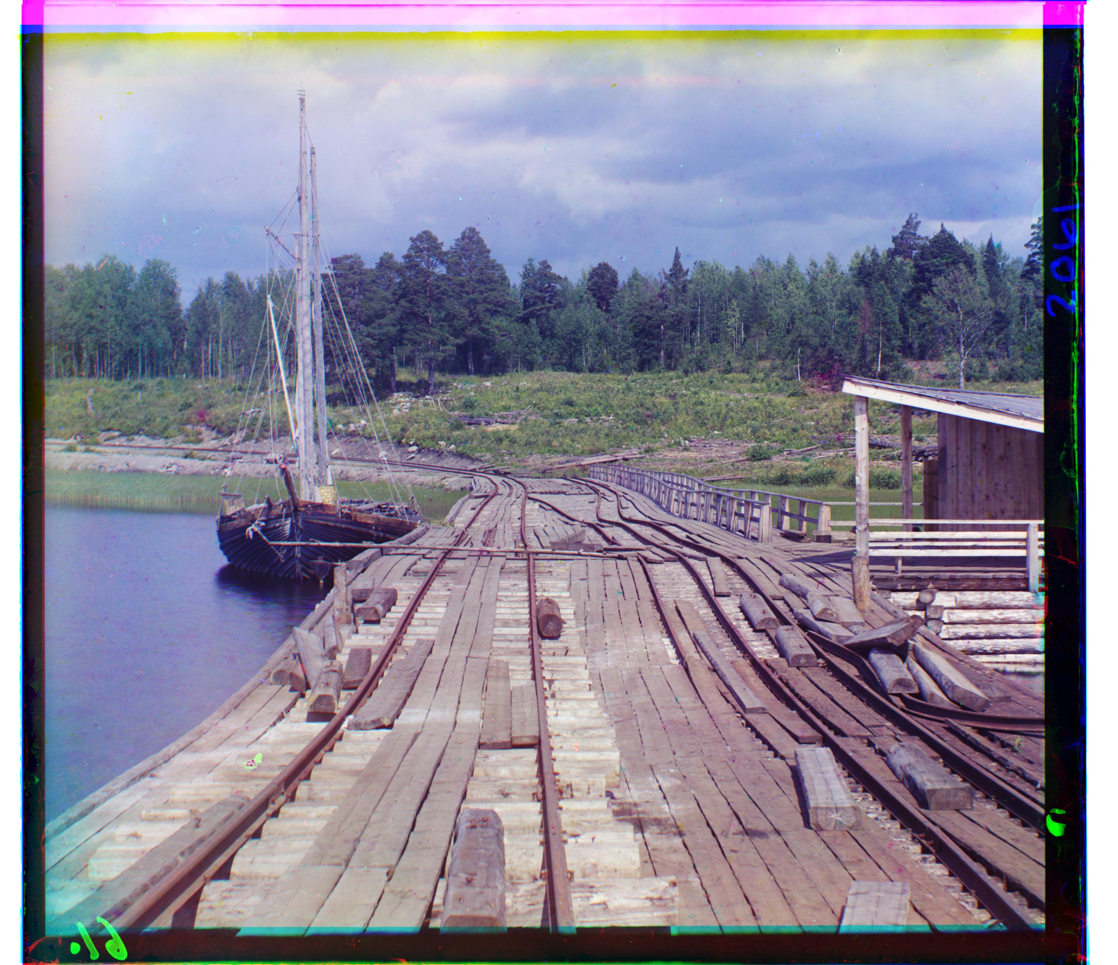 wharf after pyramid alignment